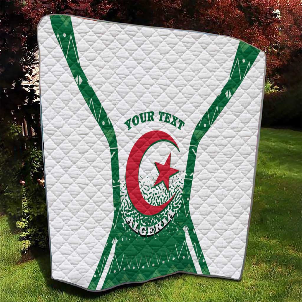 Personalized Afro Algeria Quilt Coat Of Arms African Pattern LT14