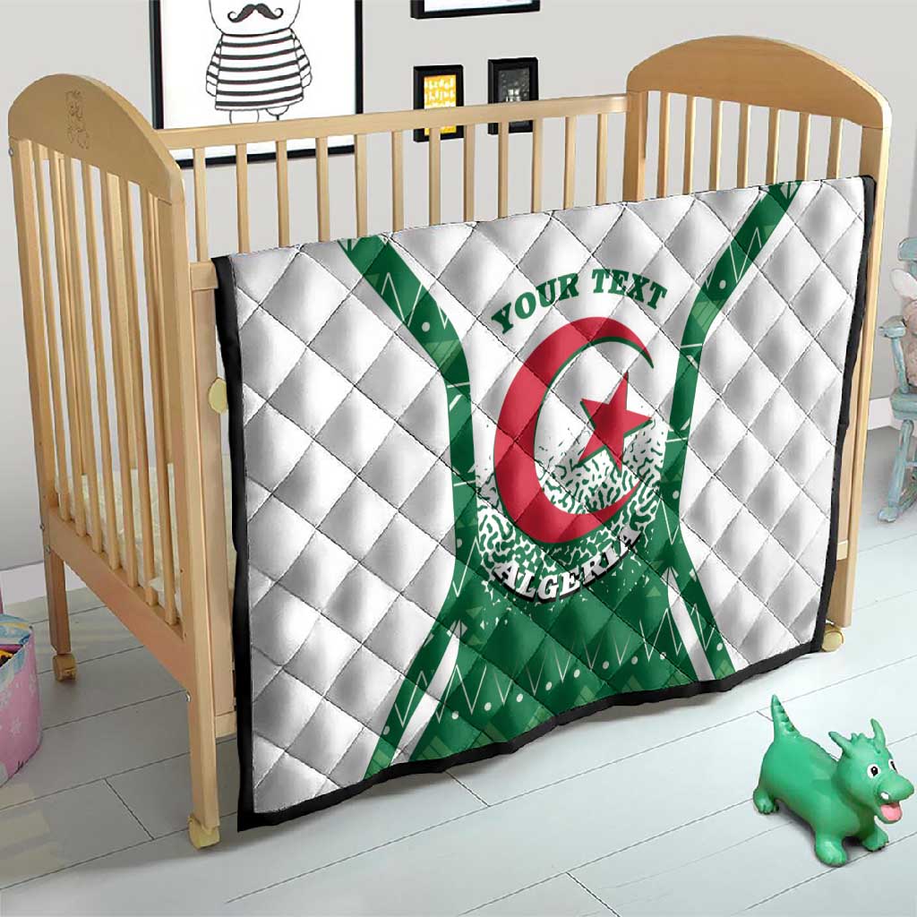 Personalized Afro Algeria Quilt Coat Of Arms African Pattern LT14