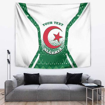 Personalized Afro Algeria Tapestry Coat Of Arms African Pattern LT14