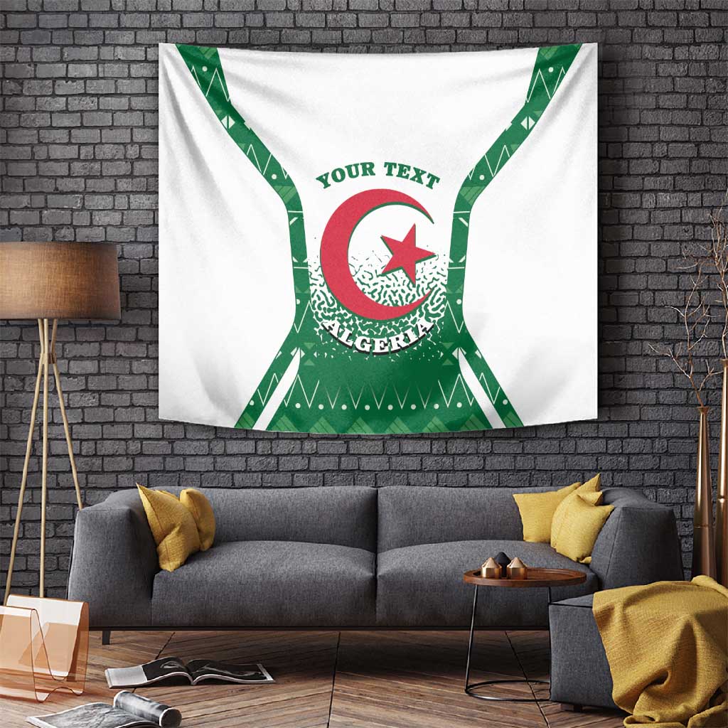 Personalized Afro Algeria Tapestry Coat Of Arms African Pattern LT14