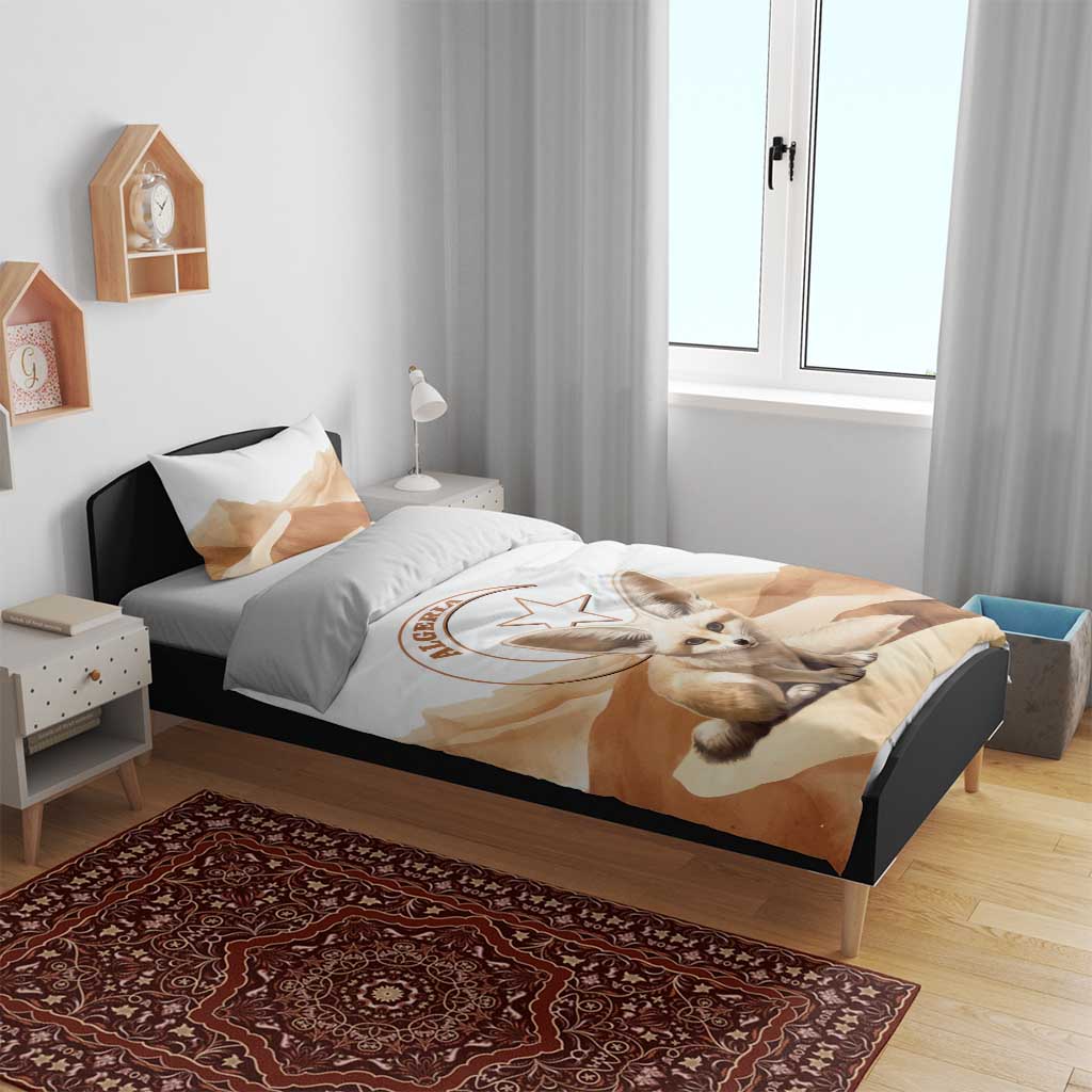 Afro Algeria Fennec Fox Bedding Set Algerian Sahara Vulpes zerda LT14