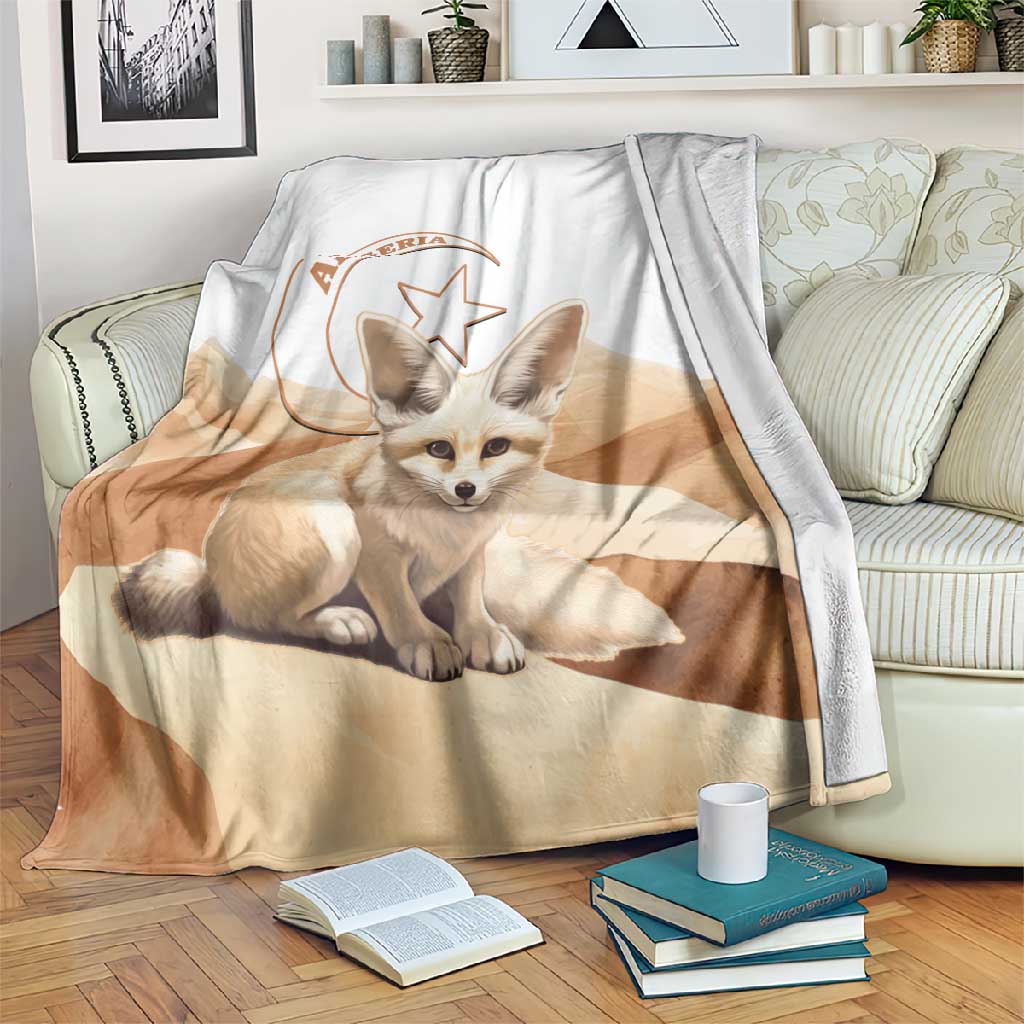 Afro Algeria Fennec Fox Blanket Algerian Sahara Vulpes zerda LT14
