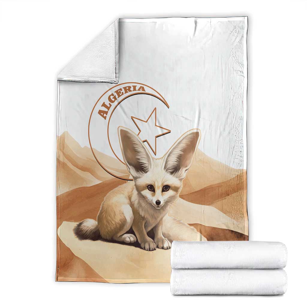 Afro Algeria Fennec Fox Blanket Algerian Sahara Vulpes zerda LT14