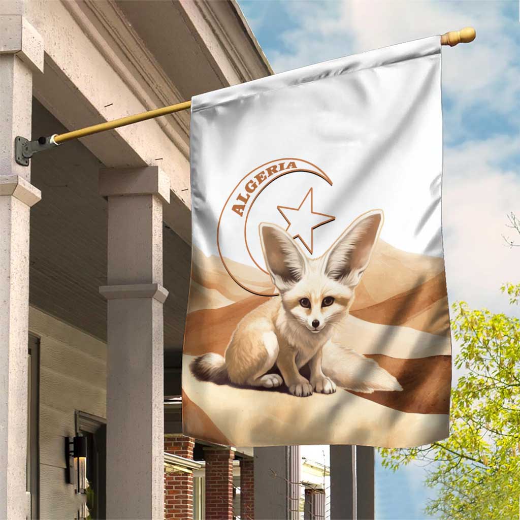 Afro Algeria Fennec Fox Garden Flag Algerian Sahara Vulpes zerda LT14