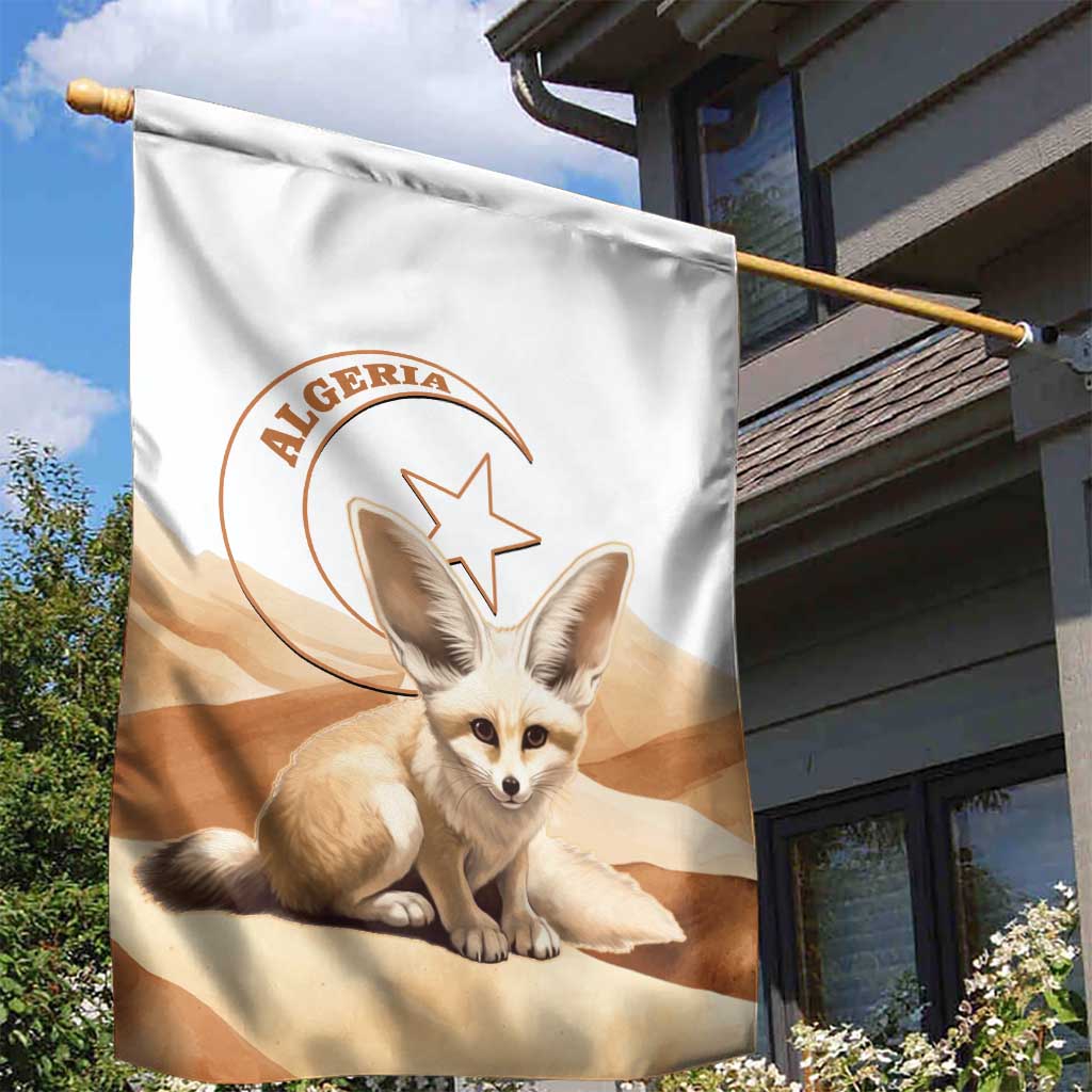 Afro Algeria Fennec Fox Garden Flag Algerian Sahara Vulpes zerda LT14
