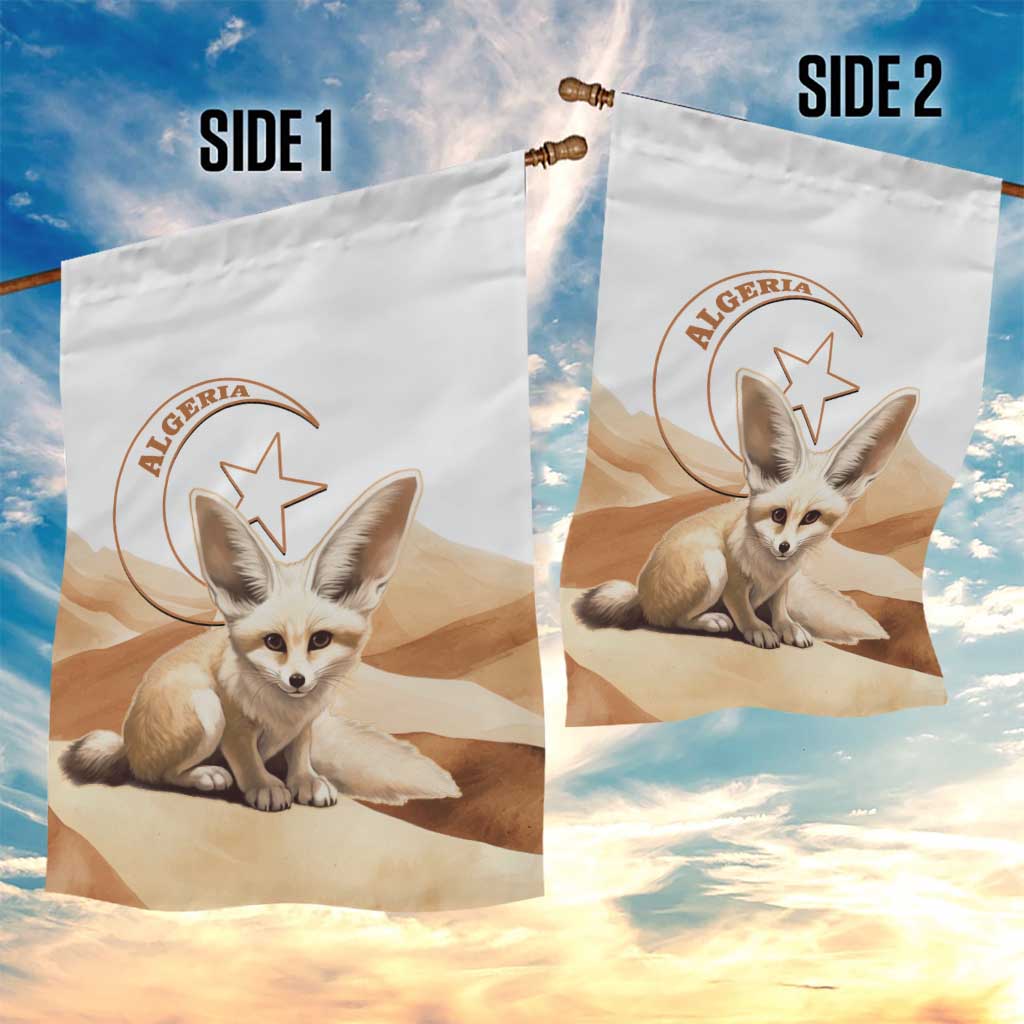 Afro Algeria Fennec Fox Garden Flag Algerian Sahara Vulpes zerda LT14