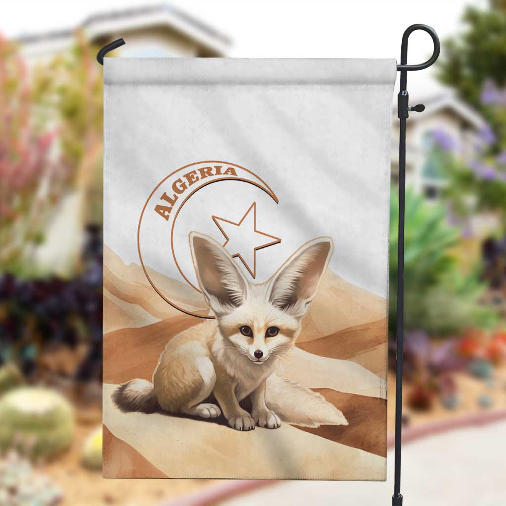 Afro Algeria Fennec Fox Garden Flag Algerian Sahara Vulpes zerda LT14