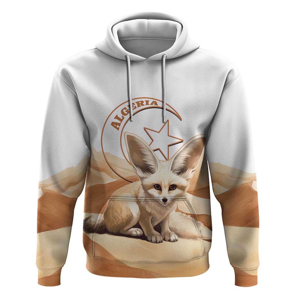 Fennec Fox Algeria Hoodie Algerian Sahara LT14
