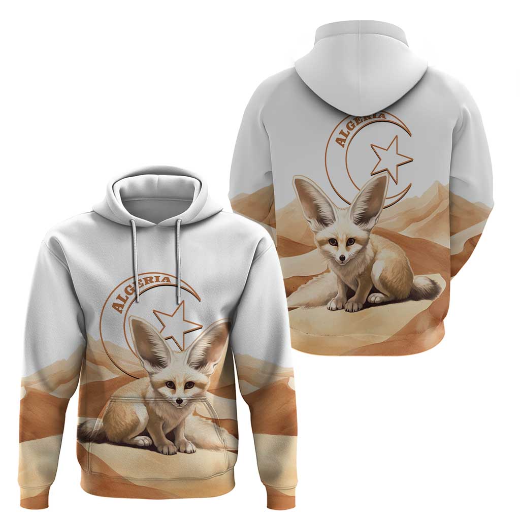 Fennec Fox Algeria Hoodie Algerian Sahara LT14