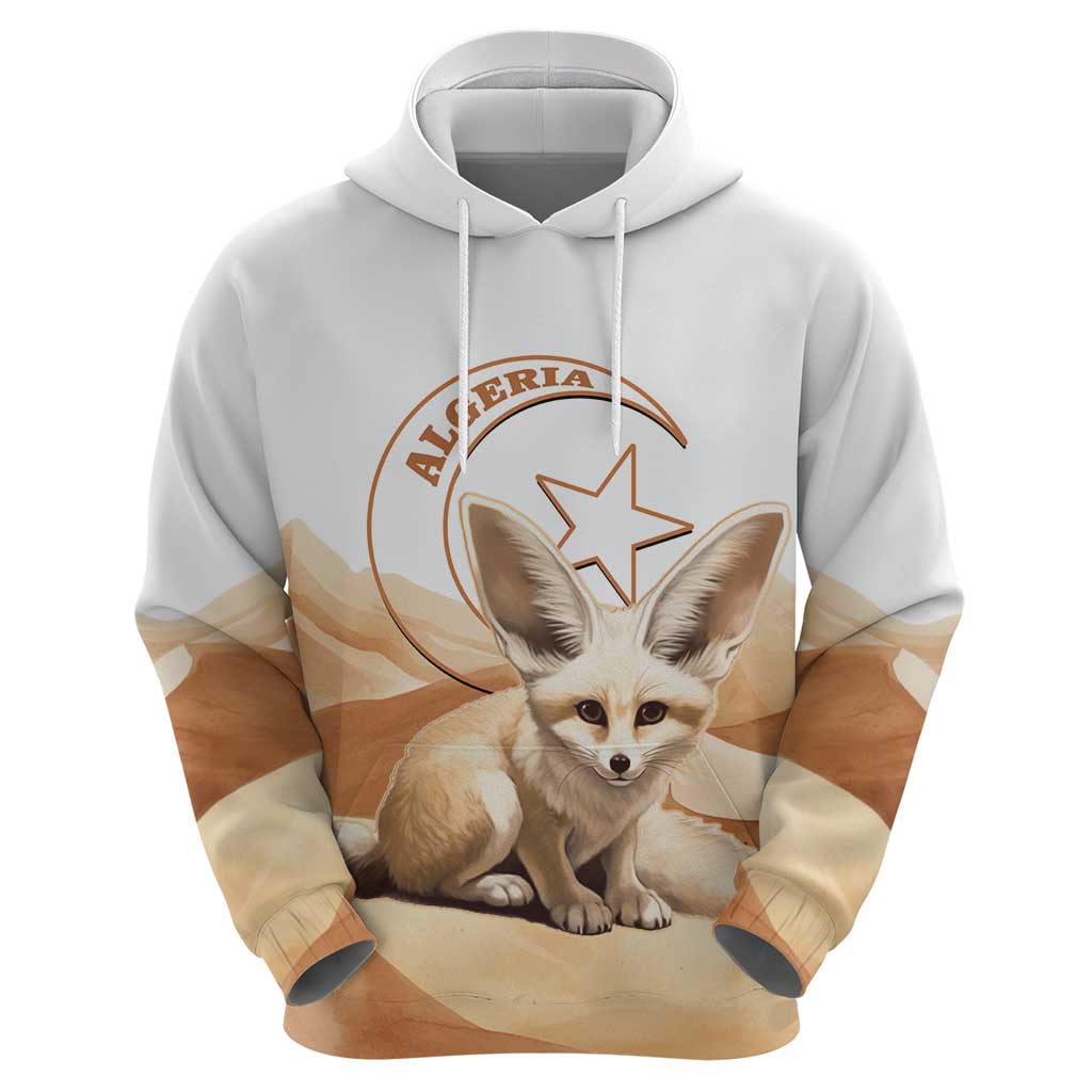 Fennec Fox Algeria Hoodie Algerian Sahara LT14