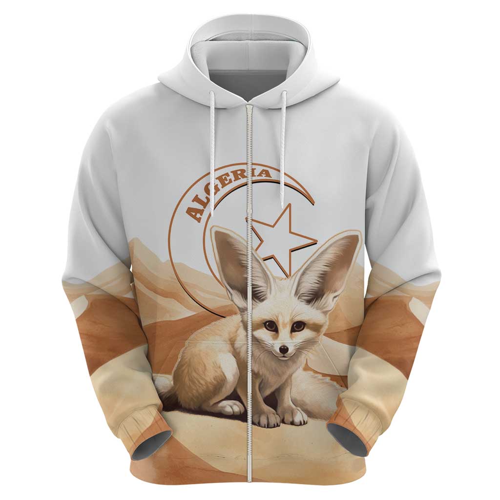 Fennec Fox Algeria Hoodie Algerian Sahara LT14