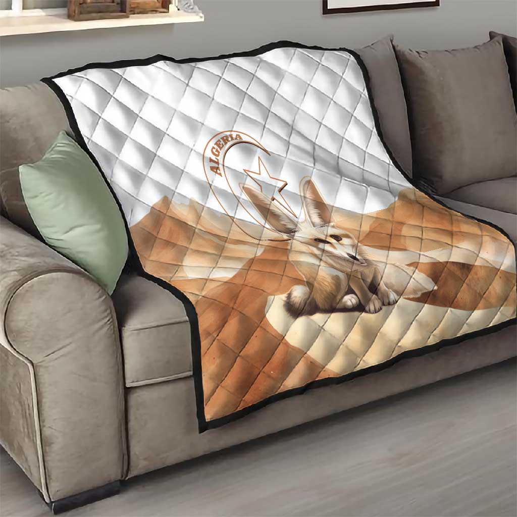 Afro Algeria Fennec Fox Quilt Algerian Sahara Vulpes zerda LT14