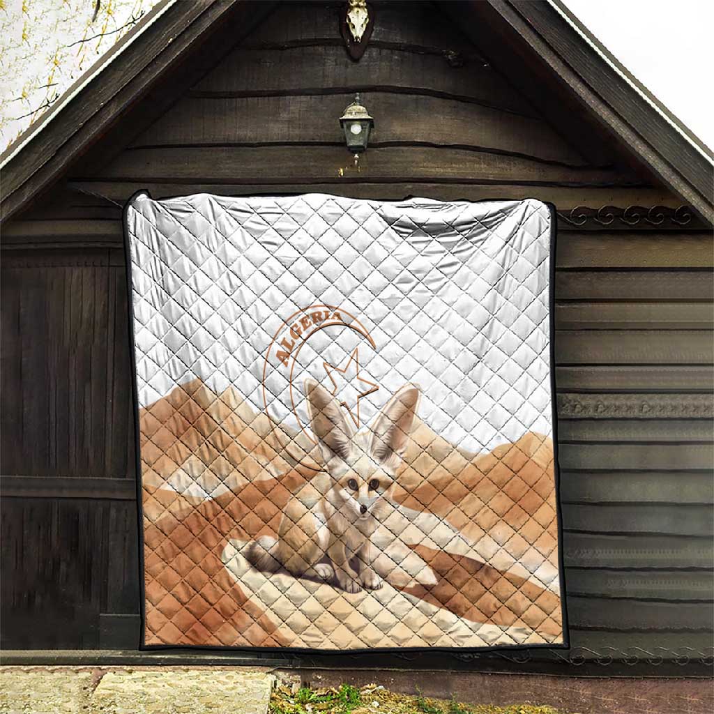 Afro Algeria Fennec Fox Quilt Algerian Sahara Vulpes zerda LT14
