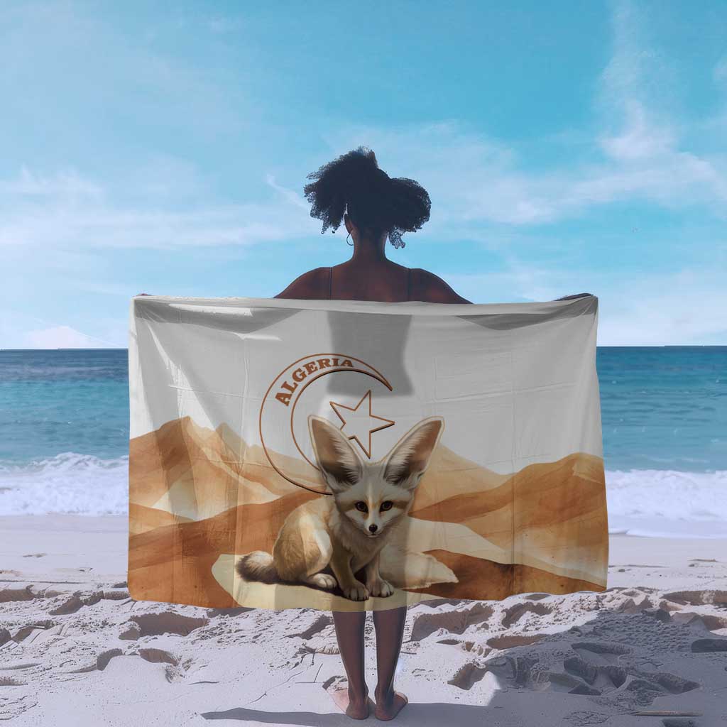 Afro Algeria Fennec Fox Sarong Algerian Sahara Vulpes zerda LT14