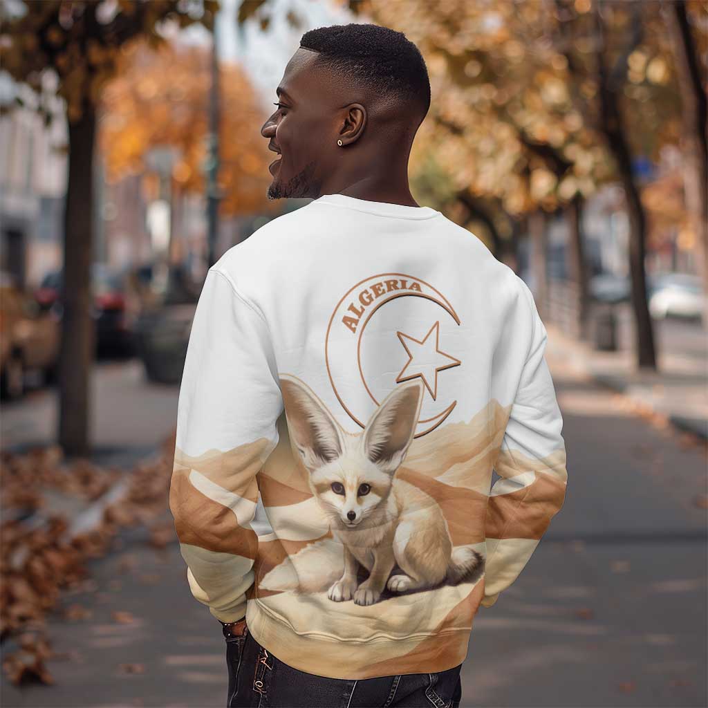 Afro Algeria Fennec Fox Sweatshirt Algerian Sahara Vulpes zerda LT14