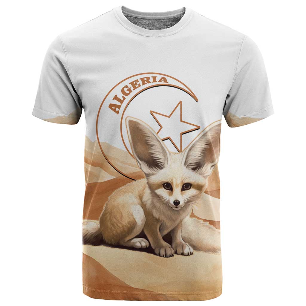 Afro Algeria Fennec Fox T shirt Algerian Sahara Vulpes zerda LT14