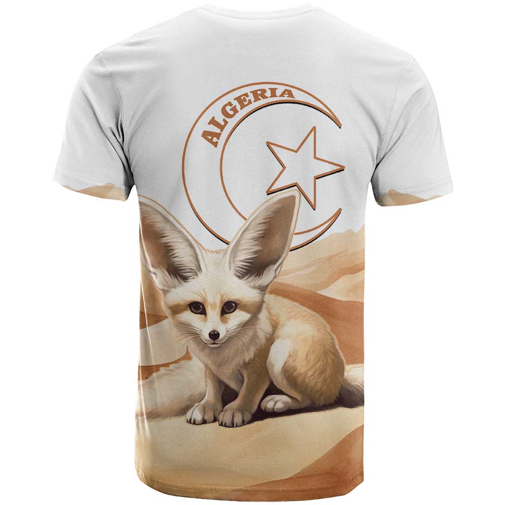 Afro Algeria Fennec Fox T shirt Algerian Sahara Vulpes zerda LT14
