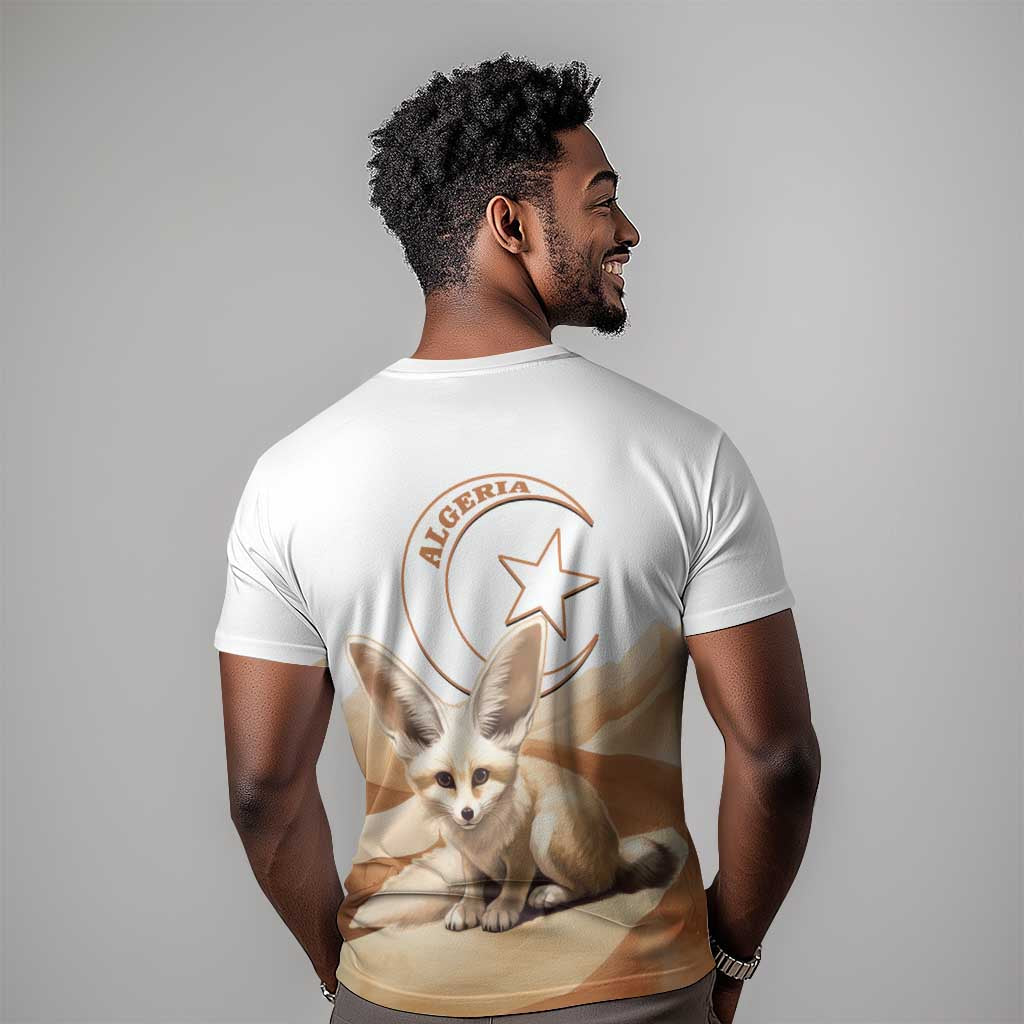 Afro Algeria Fennec Fox T shirt Algerian Sahara Vulpes zerda LT14