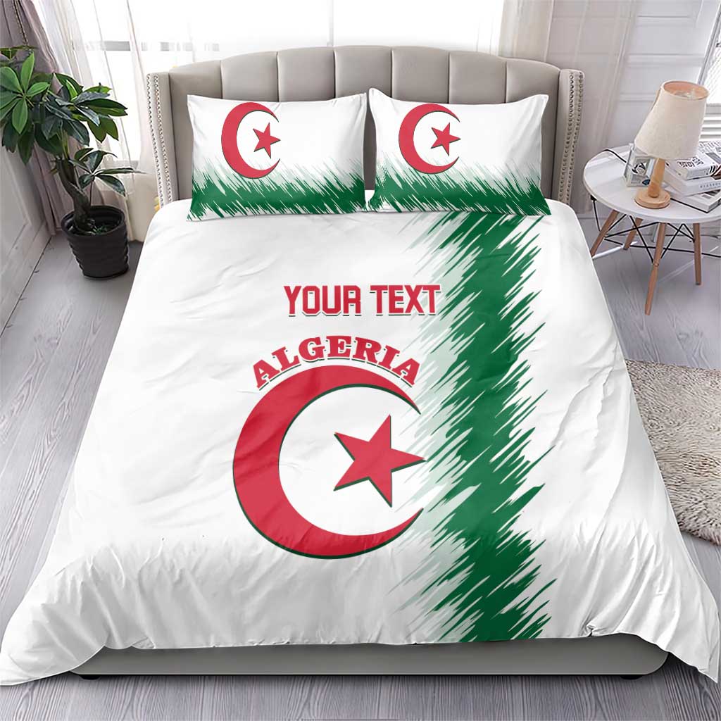 Custom Algeria Football Bedding Set Go The Greens LT14