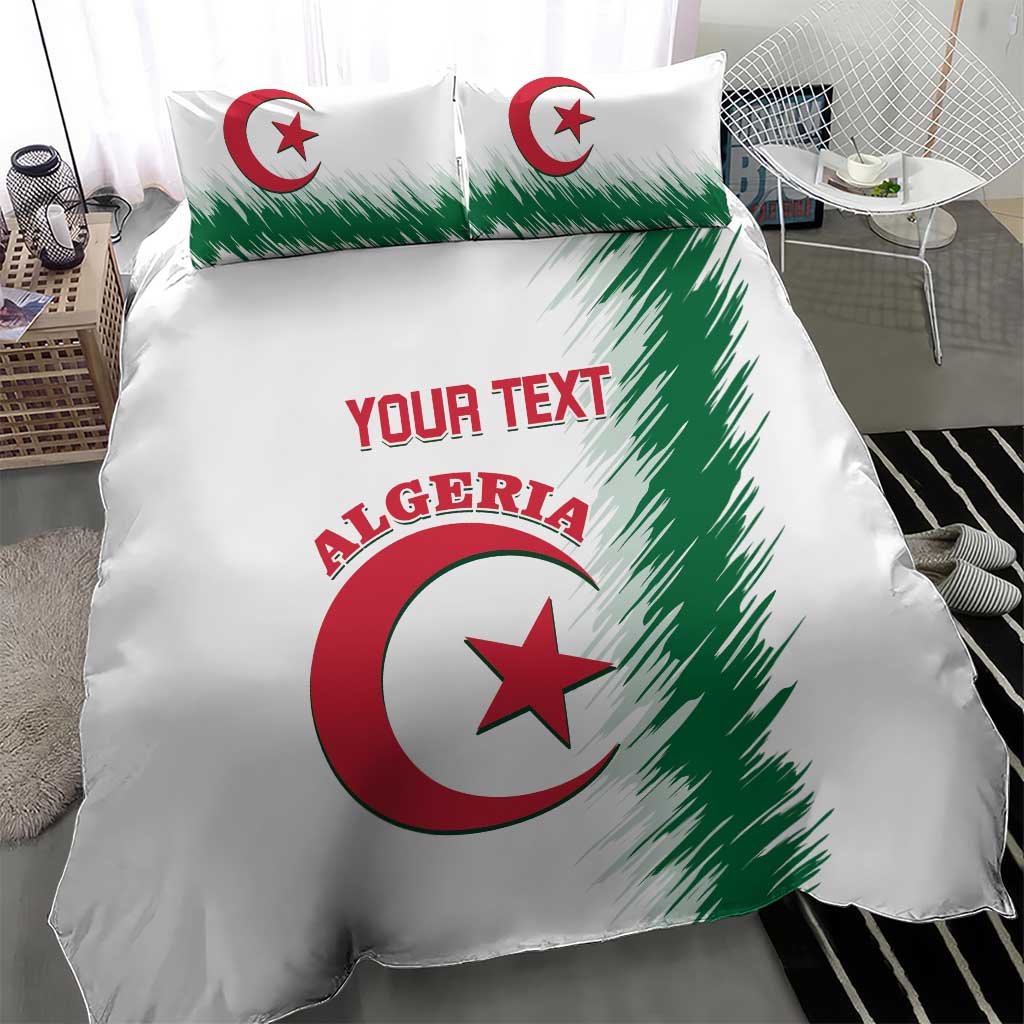 Custom Algeria Football Bedding Set Go The Greens LT14