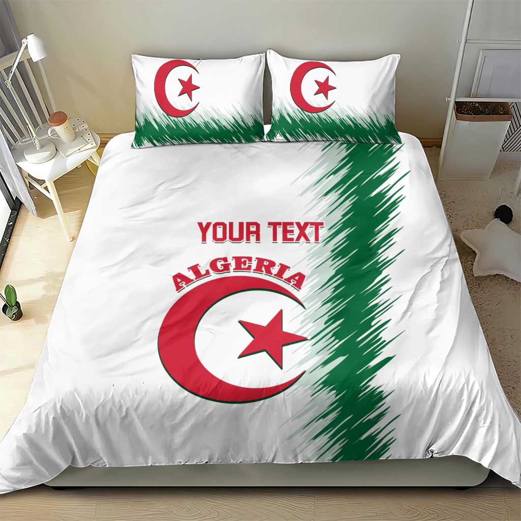 Custom Algeria Football Bedding Set Go The Greens LT14