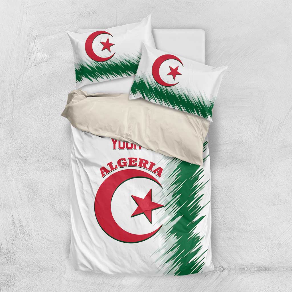 Custom Algeria Football Bedding Set Go The Greens LT14