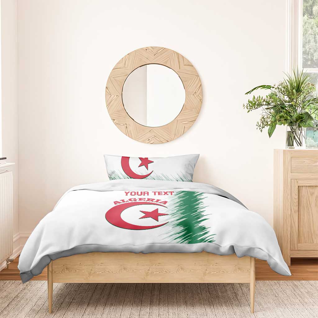Custom Algeria Football Bedding Set Go The Greens LT14