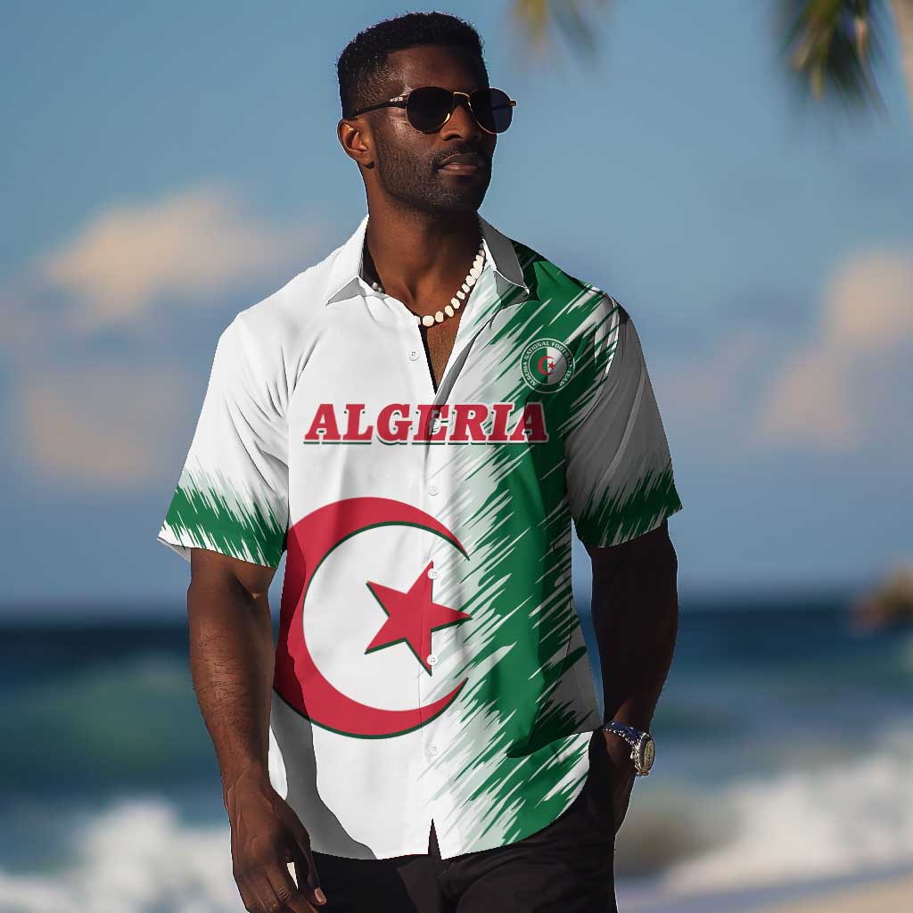 Custom Algeria Football Hawaiian Shirt Go The Greens LT14