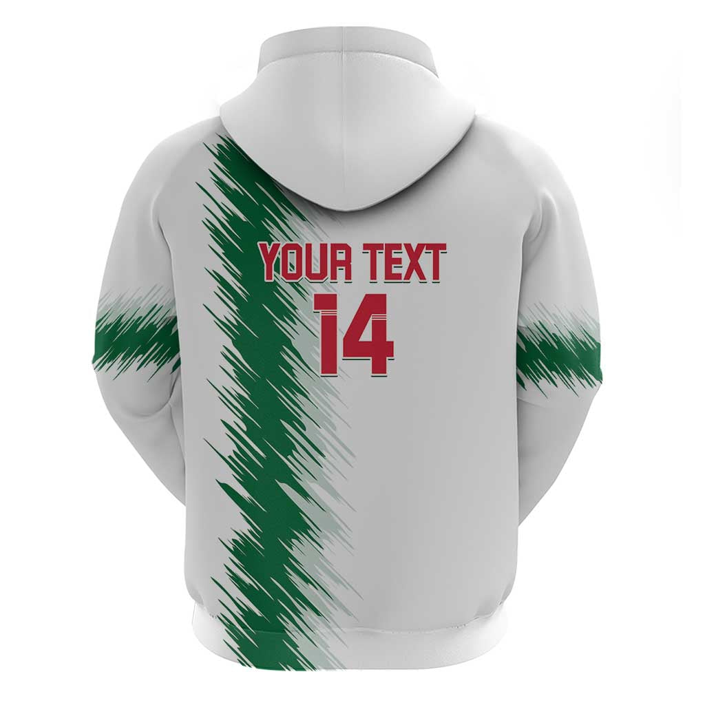Custom Algeria Football Hoodie Go The Greens LT14