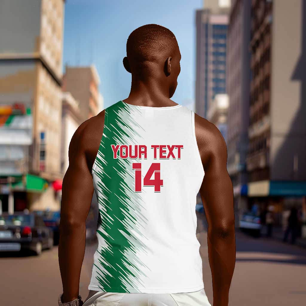 Custom Algeria Football Men Tank Top Go The Greens LT14