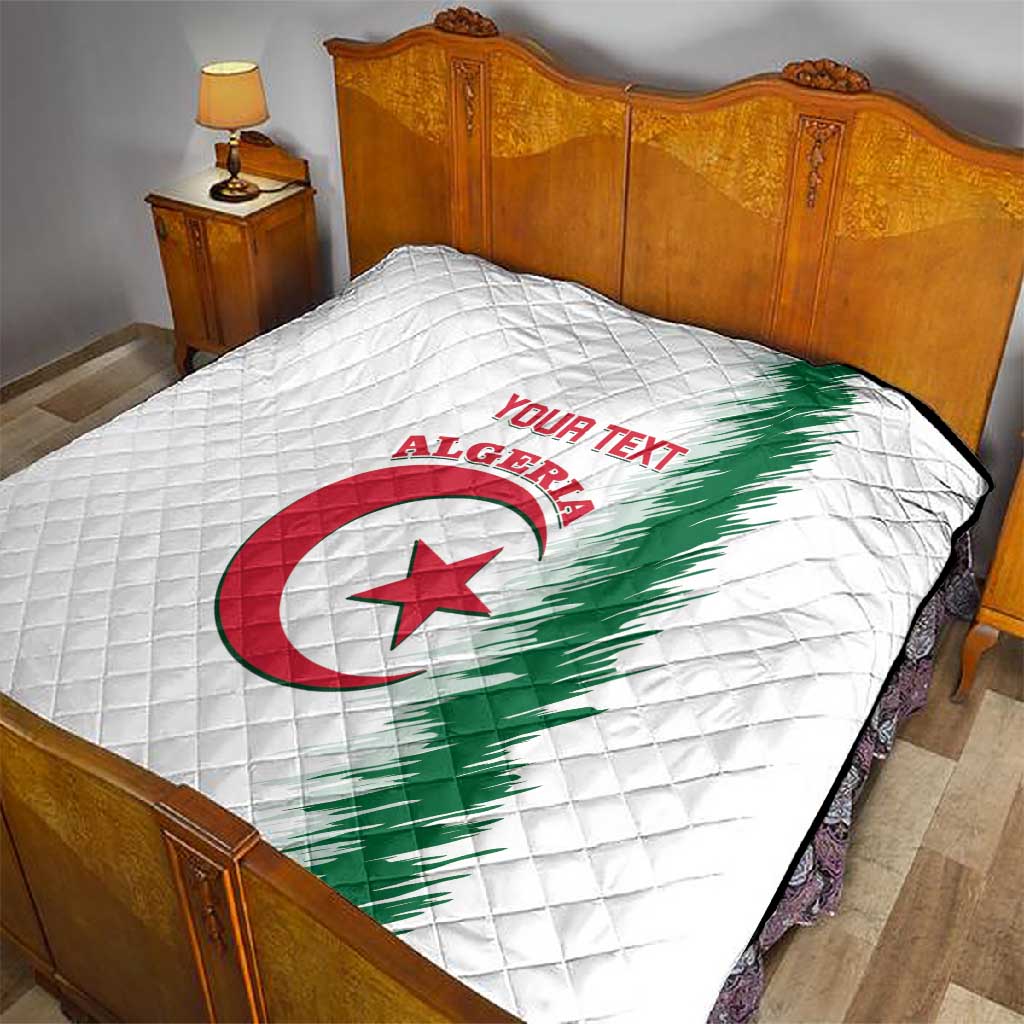 Custom Algeria Football Quilt Go The Greens LT14
