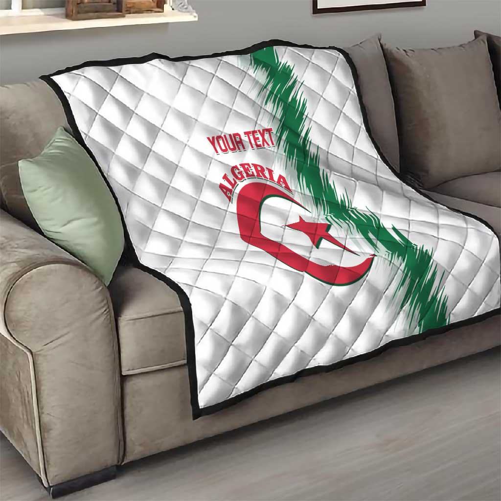 Custom Algeria Football Quilt Go The Greens LT14