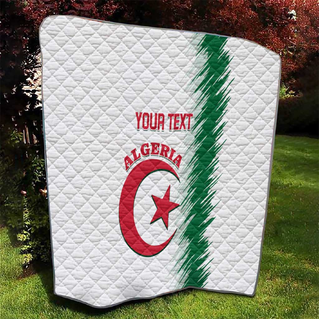 Custom Algeria Football Quilt Go The Greens LT14