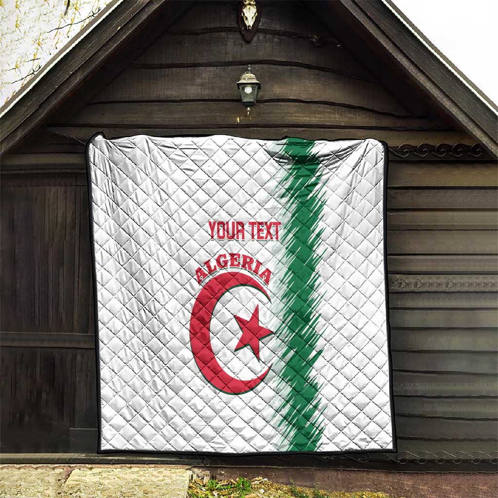 Custom Algeria Football Quilt Go The Greens LT14
