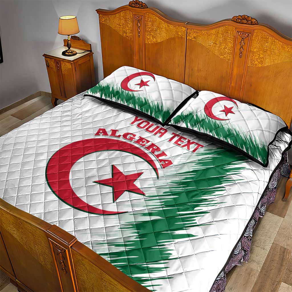 Custom Algeria Football Quilt Bed Set Go The Greens LT14
