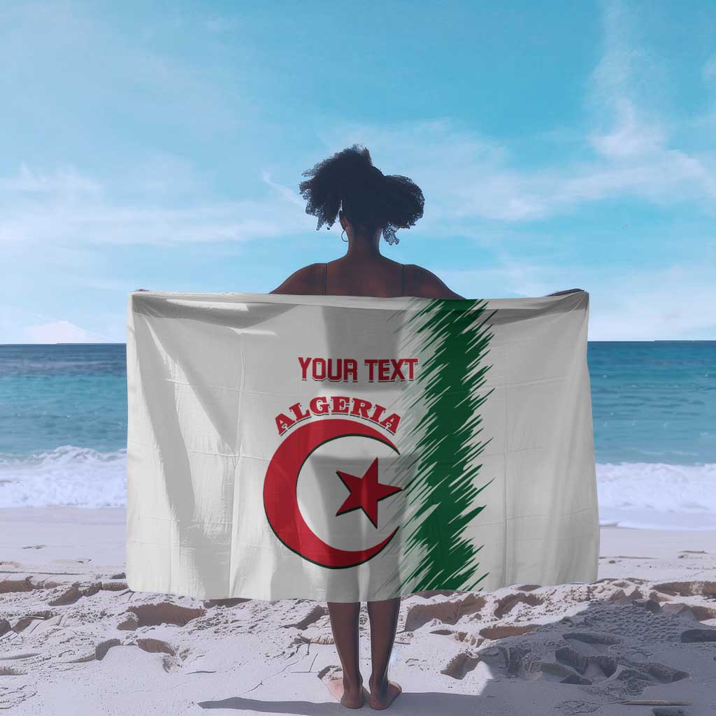 Custom Algeria Football Sarong Go The Greens LT14