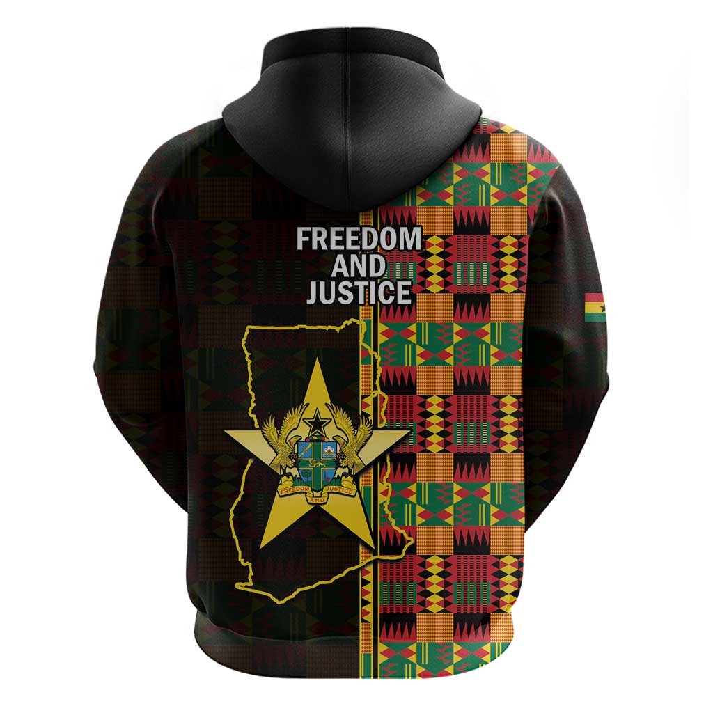 Ghana 1957 Hoodie Independence Anniversary Kente Pattern LT14