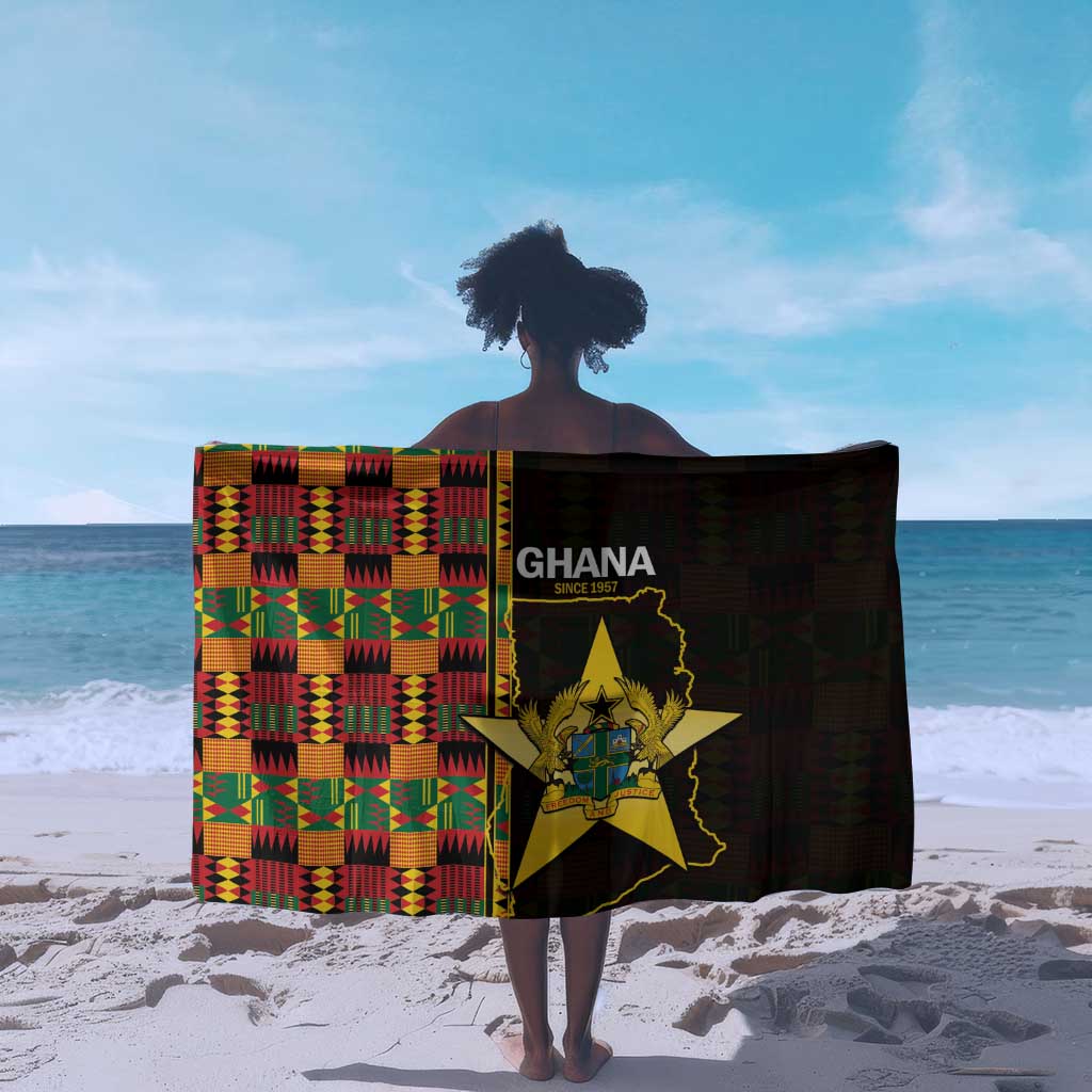 Afro Ghana Independence Day Sarong Ghanaian 1957 Kente Pattern LT14