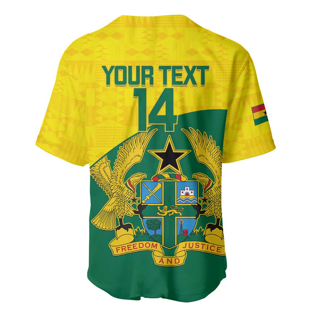 Custom Ghana Black Batters Baseball Jersey Ghanaian Tawny Eagle - Cricket Style LT14