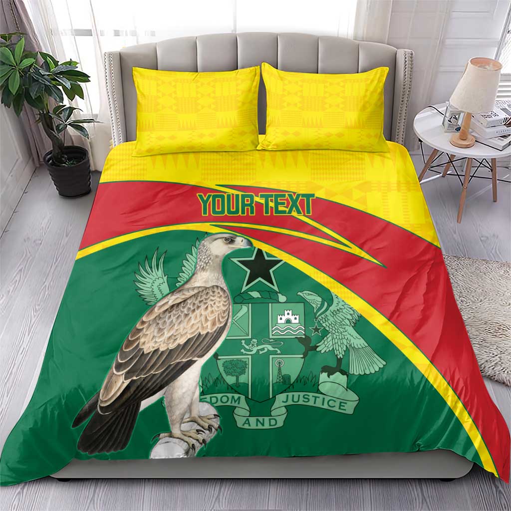 Custom Ghana Black Batters Bedding Set Ghanaian Tawny Eagle - Cricket Style LT14