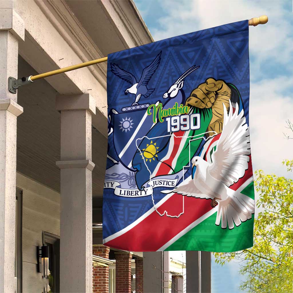 Afro Namibia Independence Day Garden Flag Namibian 1990 African Pattern LT14