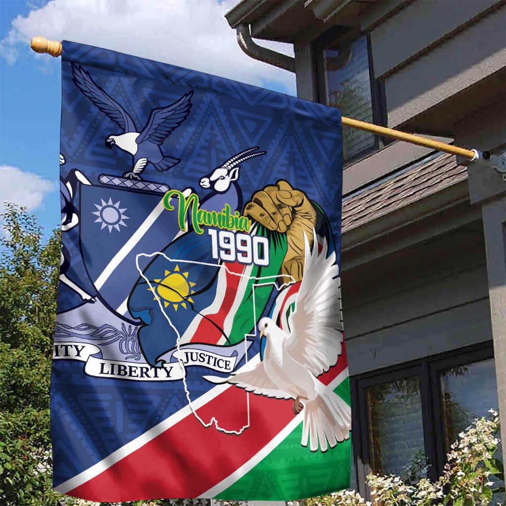 Afro Namibia Independence Day Garden Flag Namibian 1990 African Pattern LT14