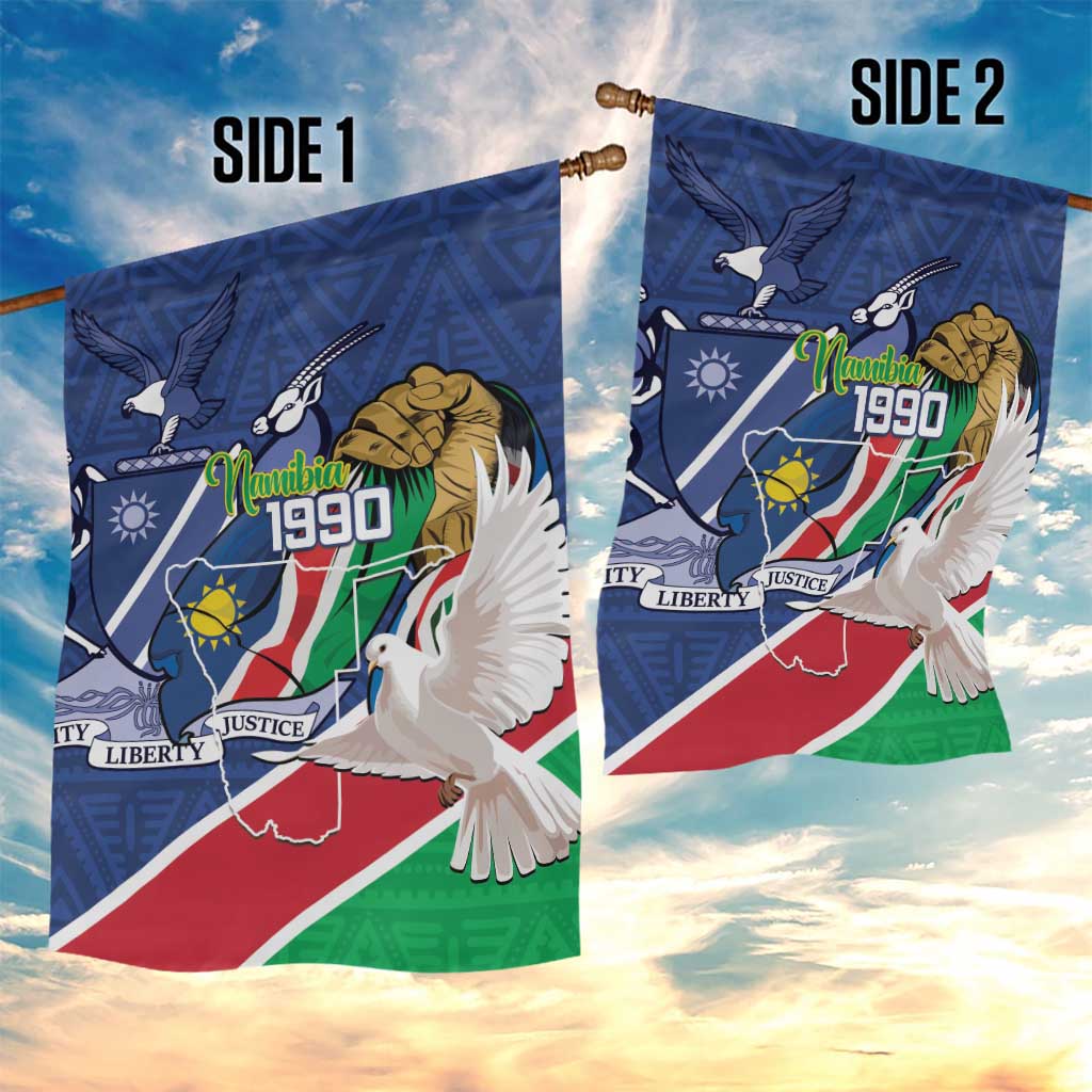 Afro Namibia Independence Day Garden Flag Namibian 1990 African Pattern LT14