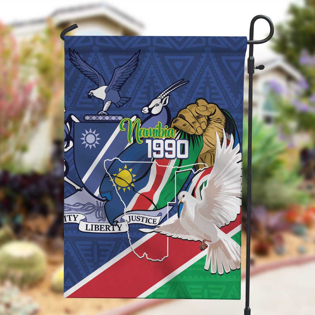 Afro Namibia Independence Day Garden Flag Namibian 1990 African Pattern LT14
