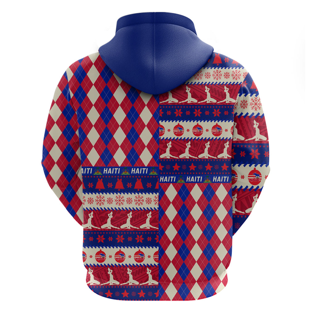 Haiti Christmas Hoodie Jwaye Nowe 2023 With Coat Of Arms LT14