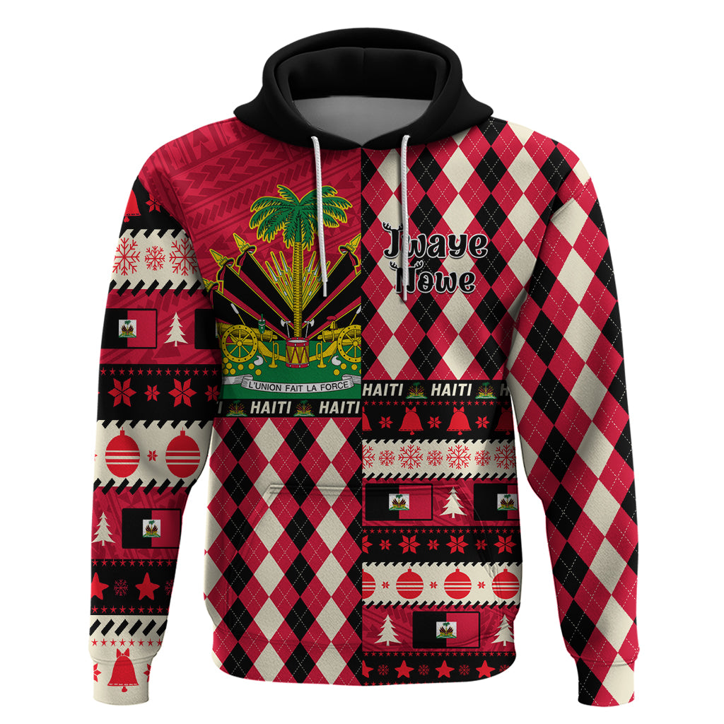 Haiti 1964 Christmas Hoodie Jwaye Nowe 2023 With Coat Of Arms LT14