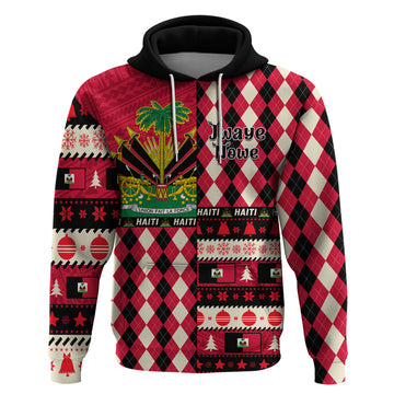 Haiti 1964 Christmas Hoodie Jwaye Nowe 2023 With Coat Of Arms LT14