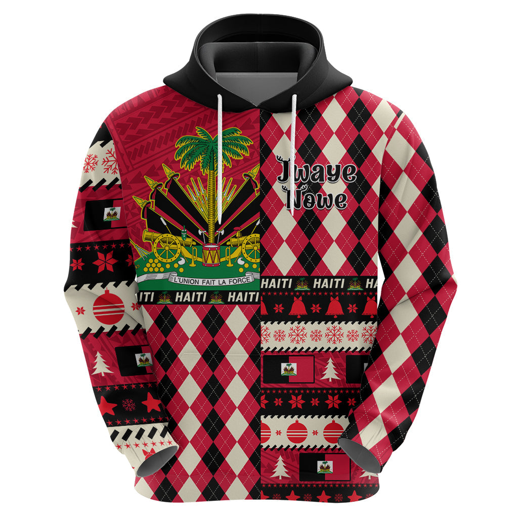 Haiti 1964 Christmas Hoodie Jwaye Nowe 2023 With Coat Of Arms LT14