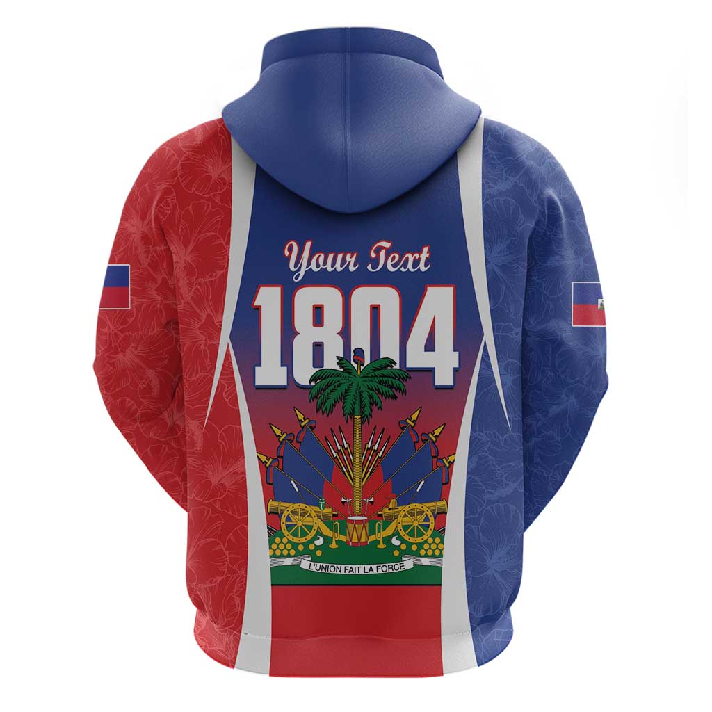 Personalized Haiti 1804 Hoodie Happy 221st Independence Anniversary LT14