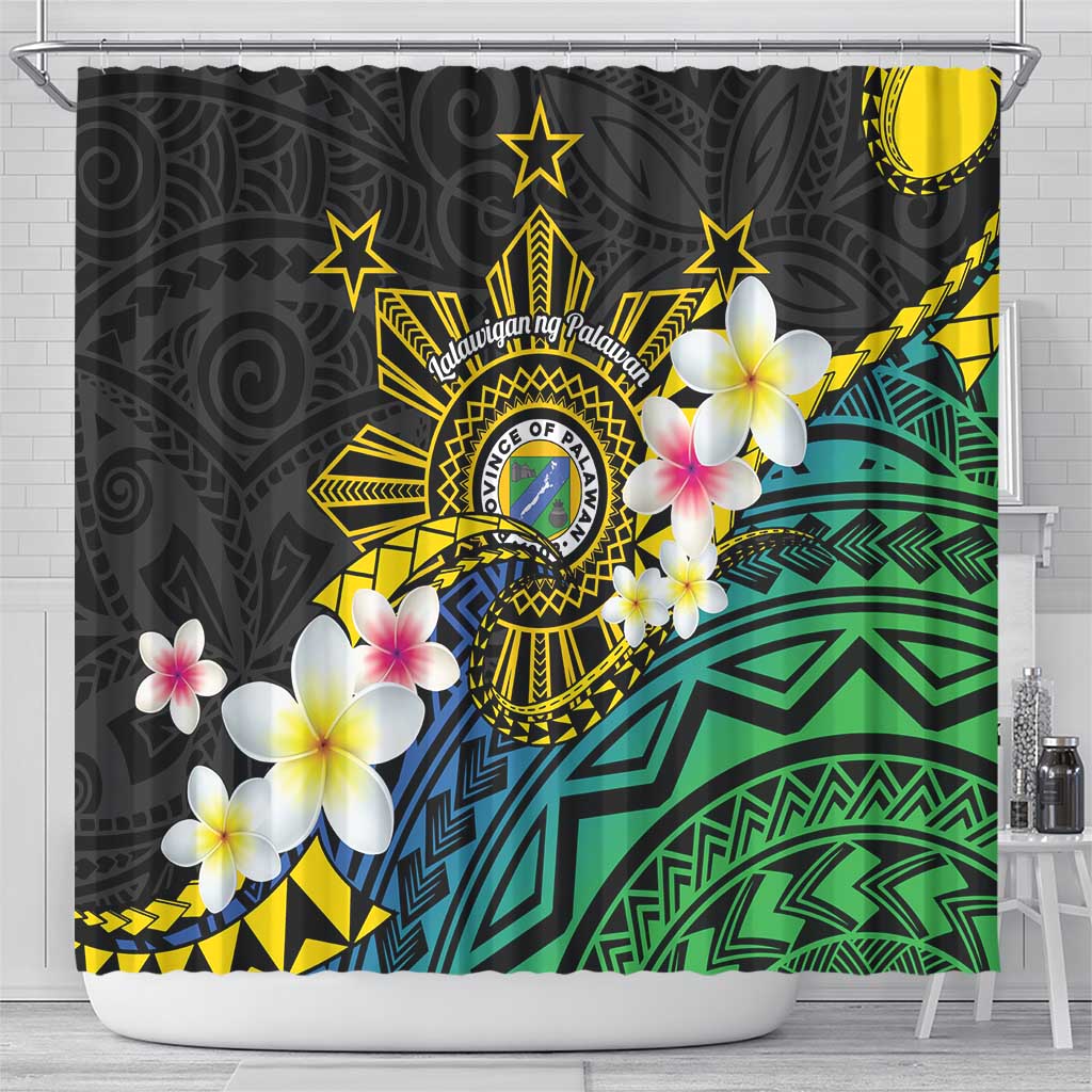 Lalawigan ng Palawan Shower Curtain Philippines Province Land of Promise LT14